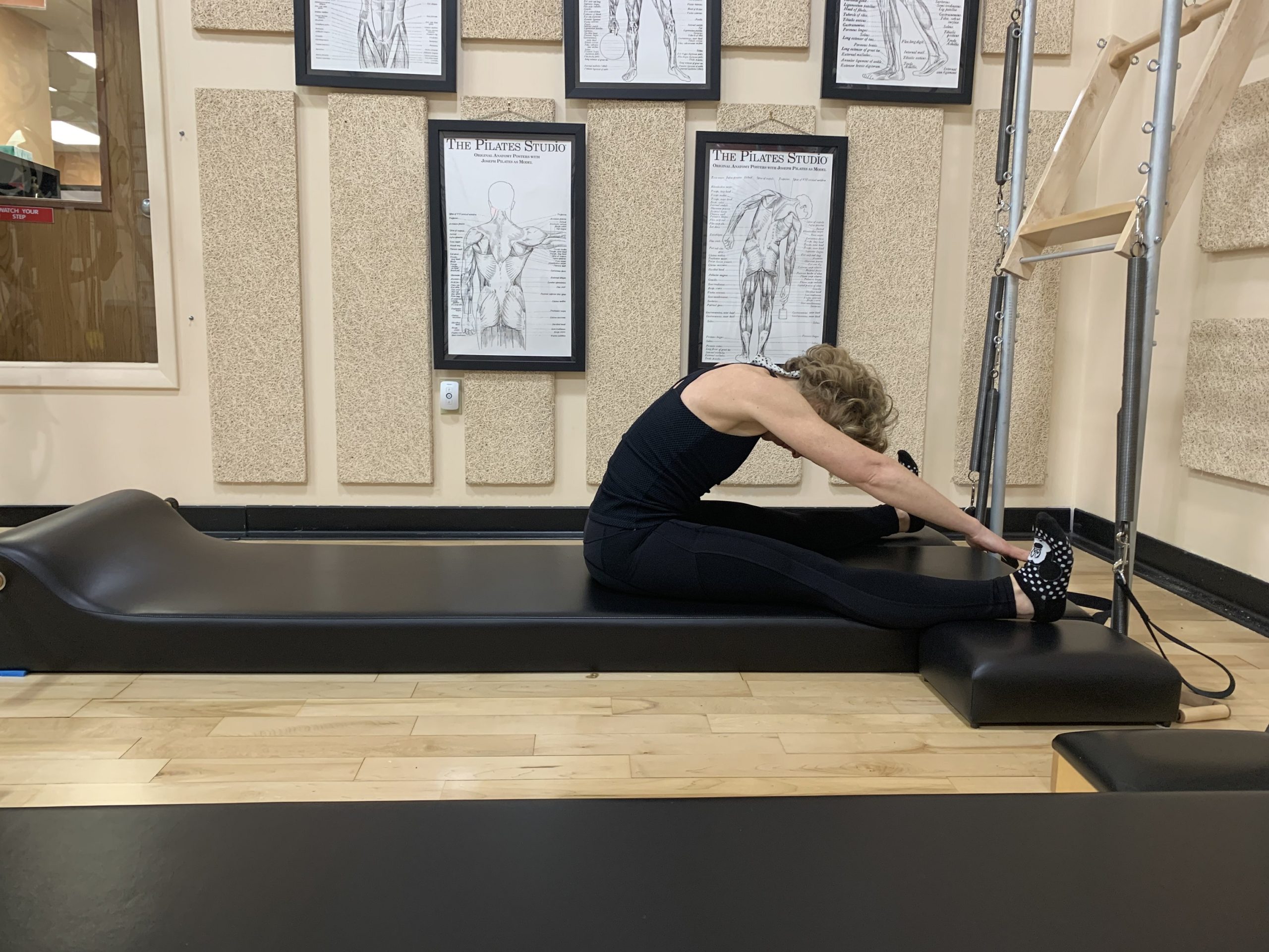 Pilates Mat Spine Stretch Forward Turning Point Fitness